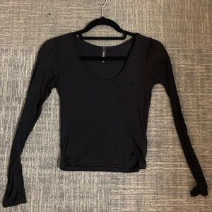 Black long sleeve shirt